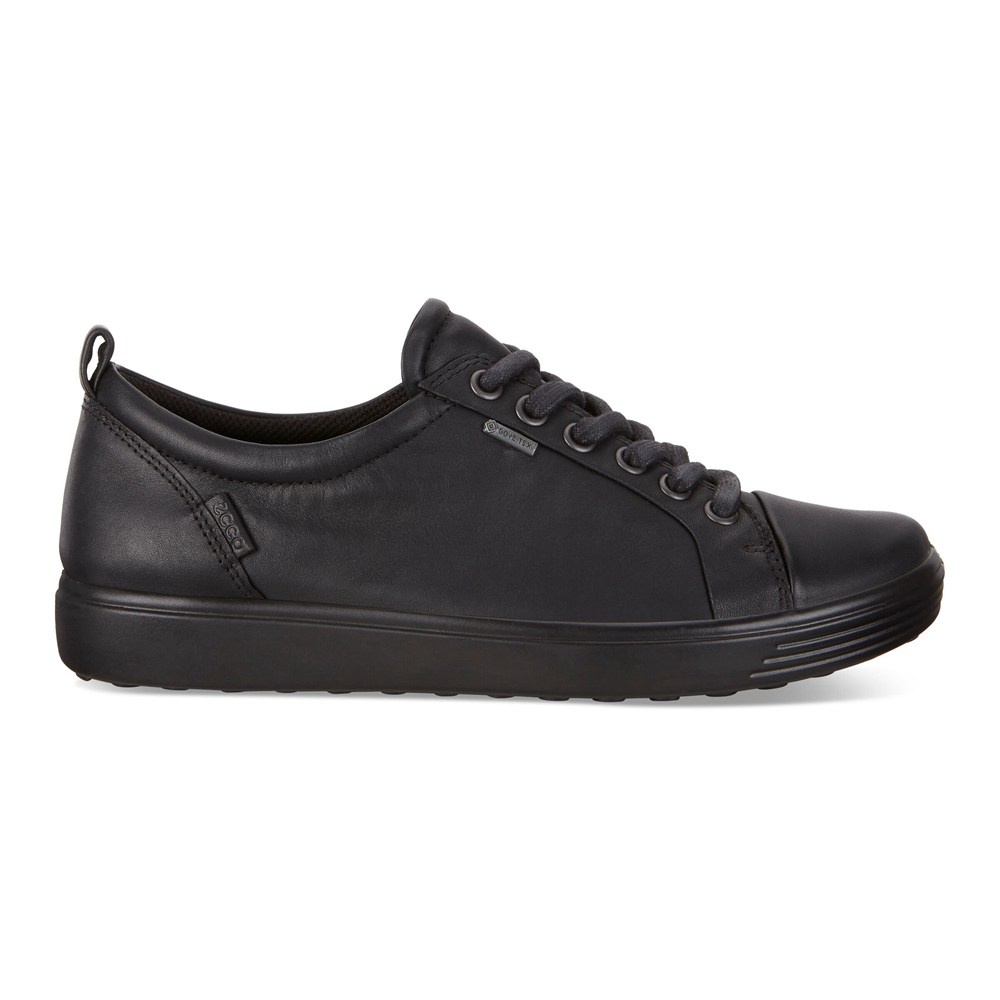 Tenis Mujer - ECCO Soft 7 Gtx Tie - Negros - BLH948320